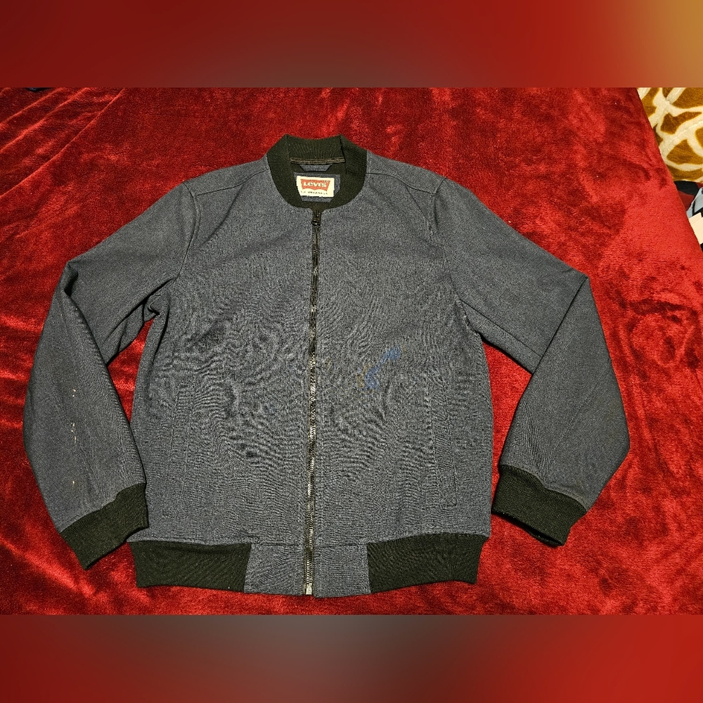 Levi's Dark Gray Bomber Jacket